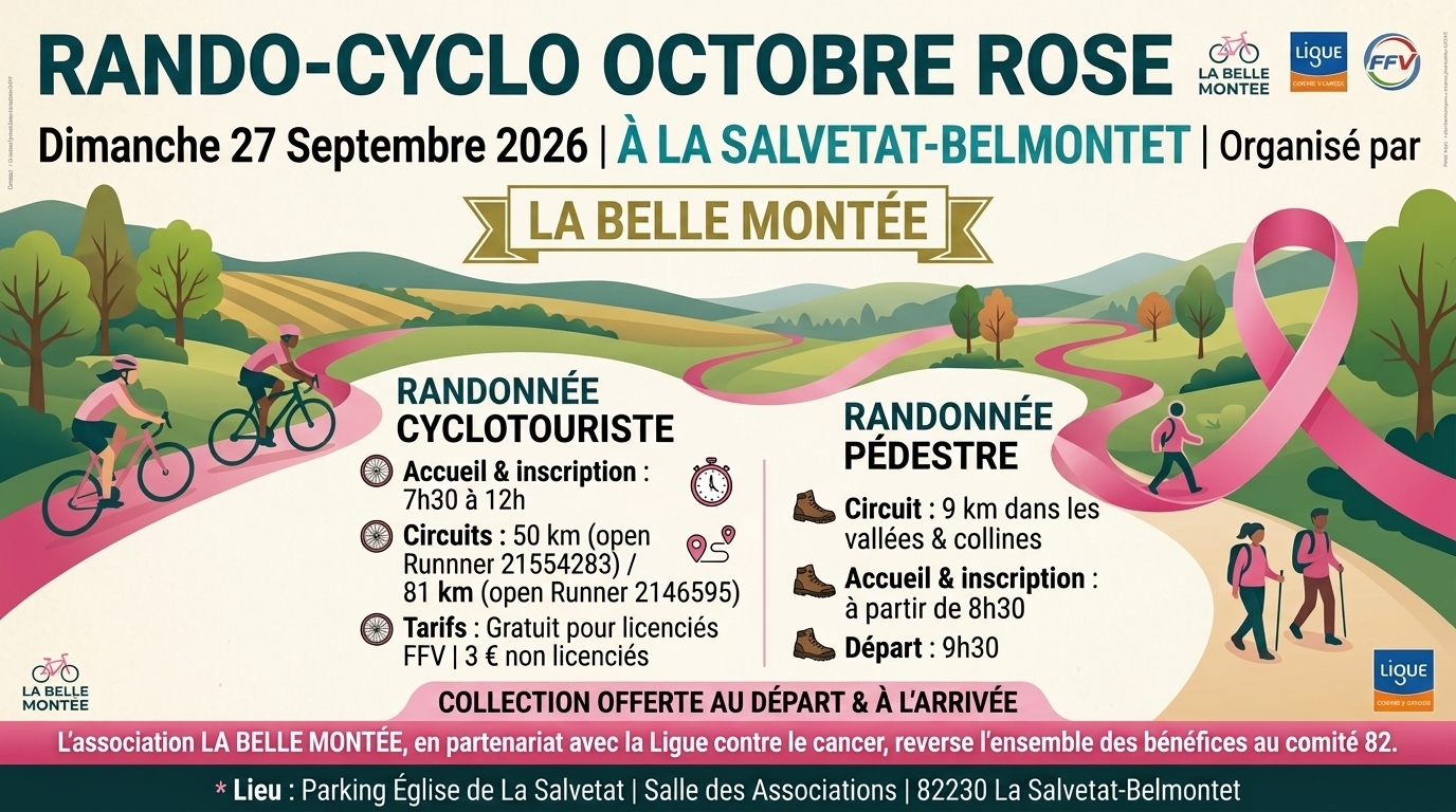 La Belle Montée Rando du 27 09 2026