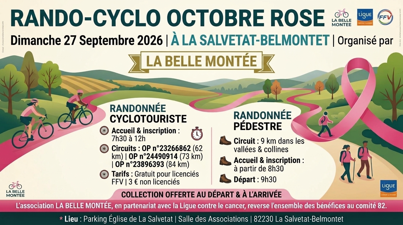 La Belle Montée Rando du 27 09 2026