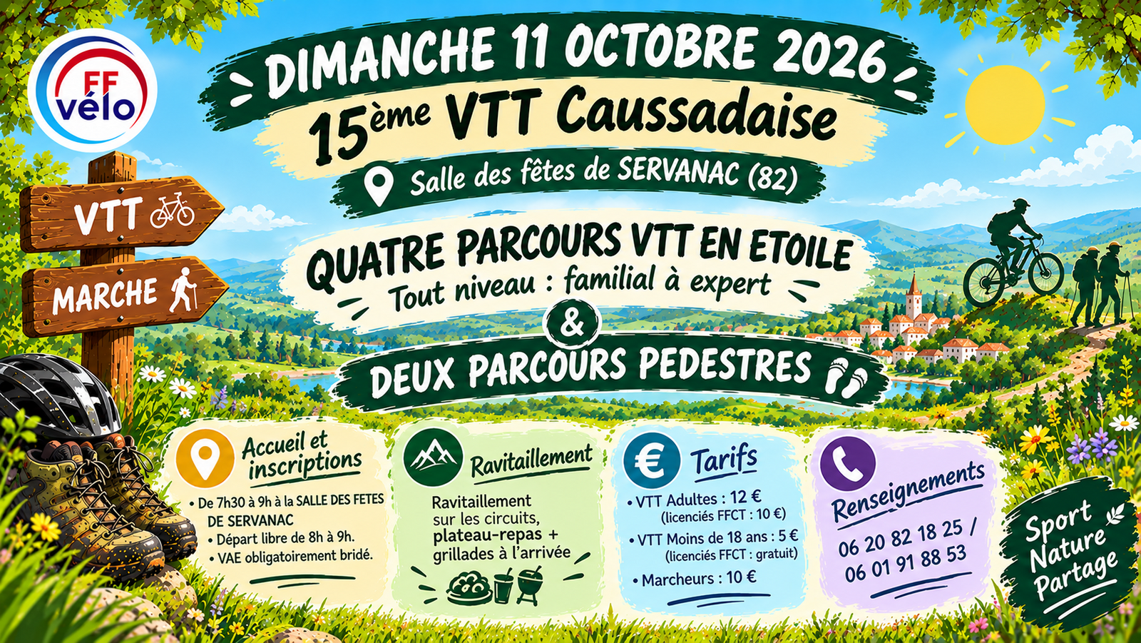 15ème VTT Caussadaise