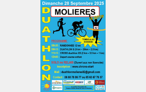 Duathlon de Molières 10e édition