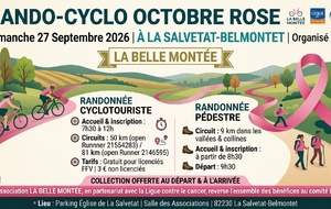 La Belle Montée Rando du 27 09 2026