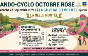 La Belle Montée Rando du 27 09 2026