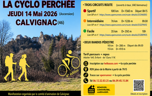 jeudi 14 mai   la cyclo perchée